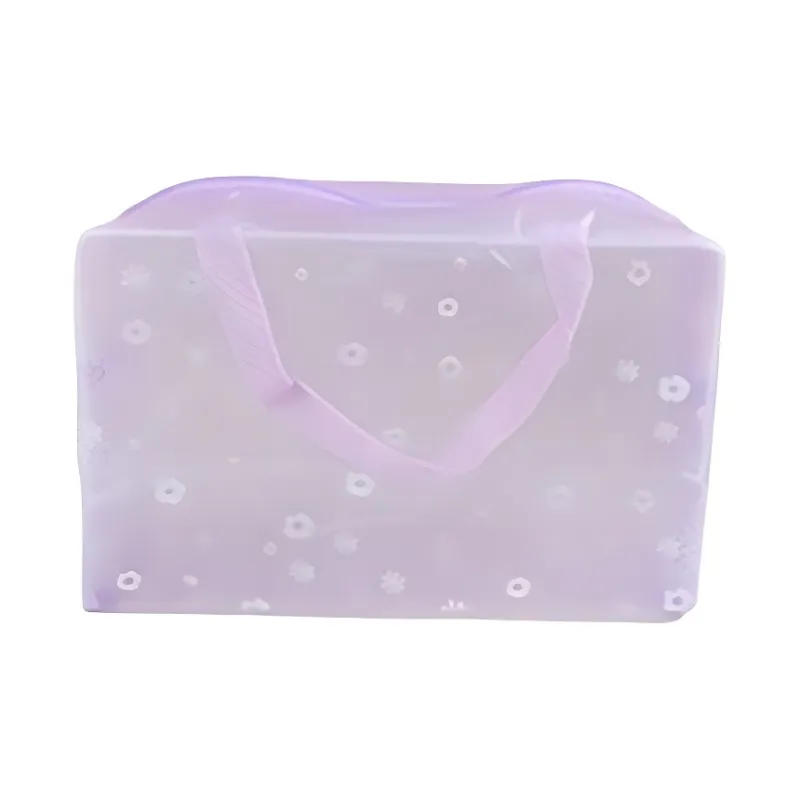 Future Maple Portable Waterproof Large Capacity Transparent Makeup Bags Travel Storage-6
