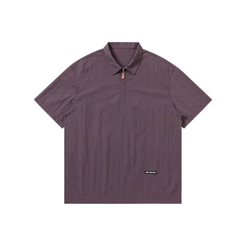 WOOD SOON Trendy Brand Casual Outdoor Shirt Short Sleeved Coat Unisex-18