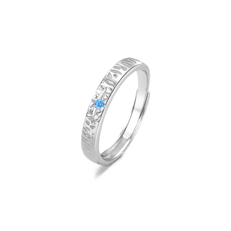FANFRI Zircon Rings Unisex Love Confession Box-5