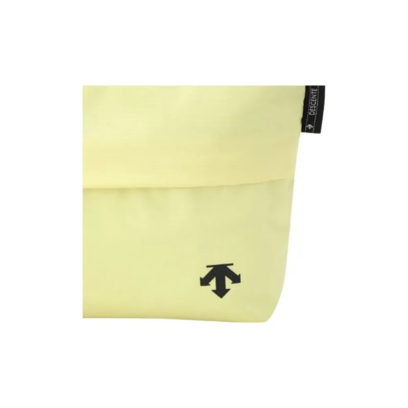 DESCENTE Brand Logo Crossbody Bag, Shoulder Bag Mini Unisex Yellow-6