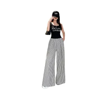 Flowers In Water Casual Pants Women's