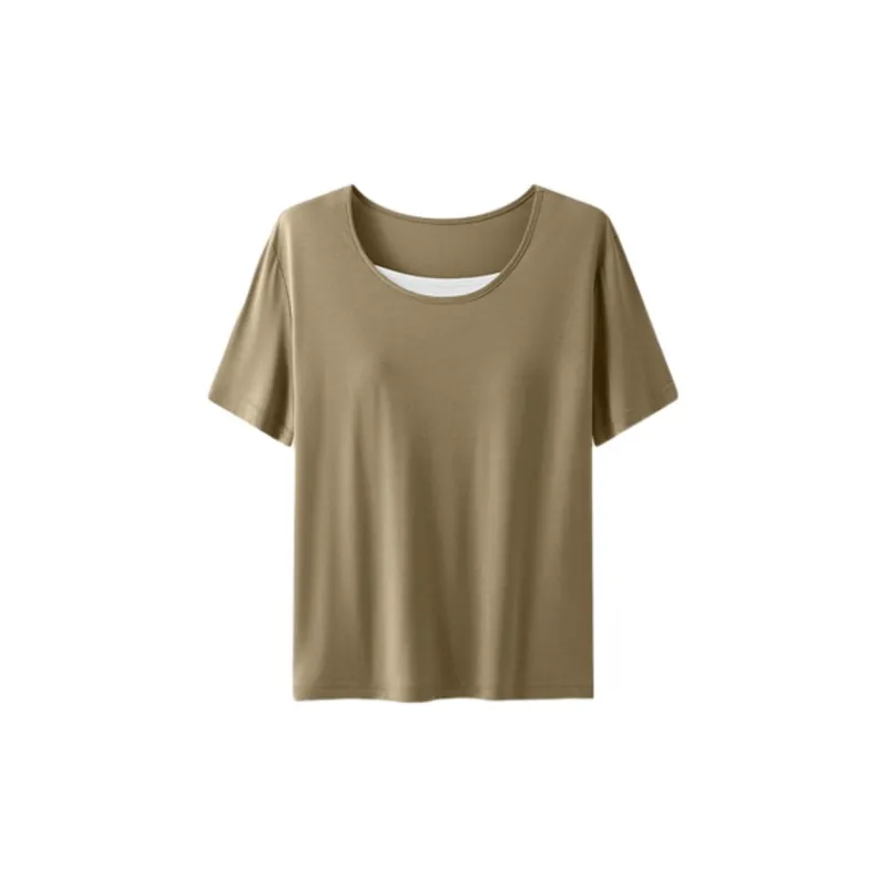 ECONICE Women's Pajama Tops-7