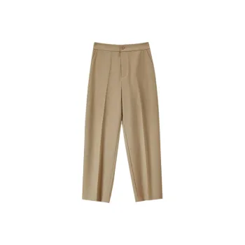 LUYOUYE Casual Pants Women's Dark Khaki