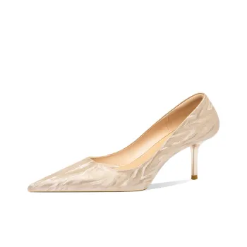LOLY Princess Style High Heels Women's Gold