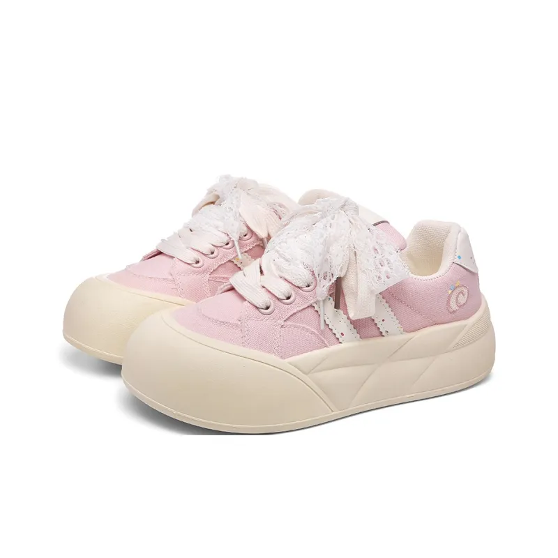 Lovely You Wear resistant And Lightweight Low Top Skateboard Shoes Women's-20