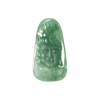 Yubo City Ice Glutinous Jadeite Pendants Unisex