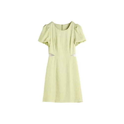Hang Yi Court Short Sleeved Dress Women's