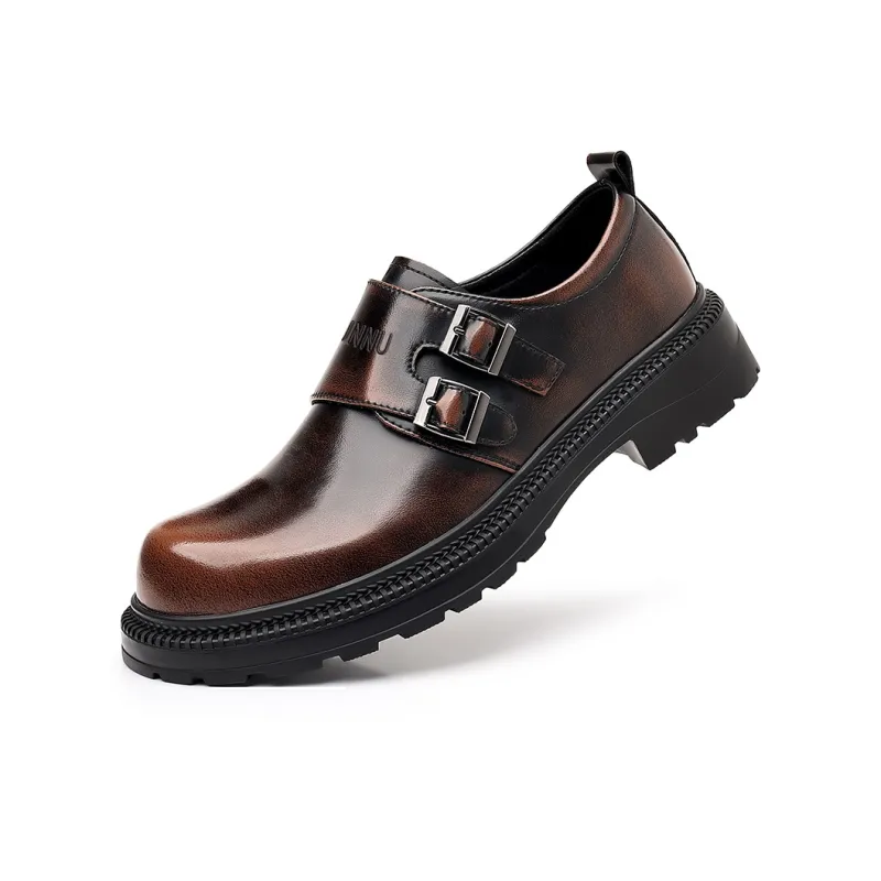 Dunnu Men's Casual Shoes Men Low Top Black-1