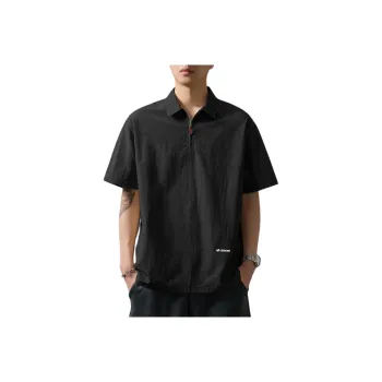 WOOD SOON Trendy Brand Casual Outdoor Shirt Short Sleeved Coat Unisex