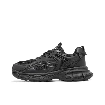 JKEM Anti Slip And Wear Resistant Height Increasing Low Top Chunky Sneakers Men's