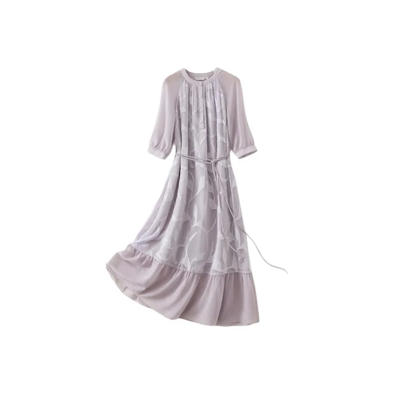 LUYOUYE Short Sleeved Dress Women's-0
