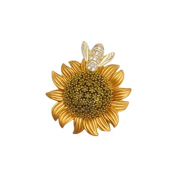 NIGHT RIDER DRIGINAL Copper Brooches Women's