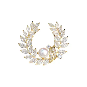 NIGHT RIDER DRIGINAL Gold Plated Copper Brooches Women's