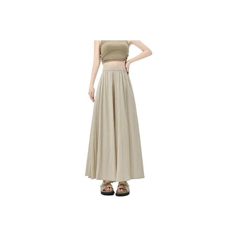 HTHK Casual Pants Women's Black/Pink/Khaki/Apricot-18
