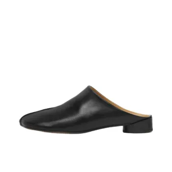 MM6 Maison Margiela Anatomic Closed Toe Slippers Men's Black