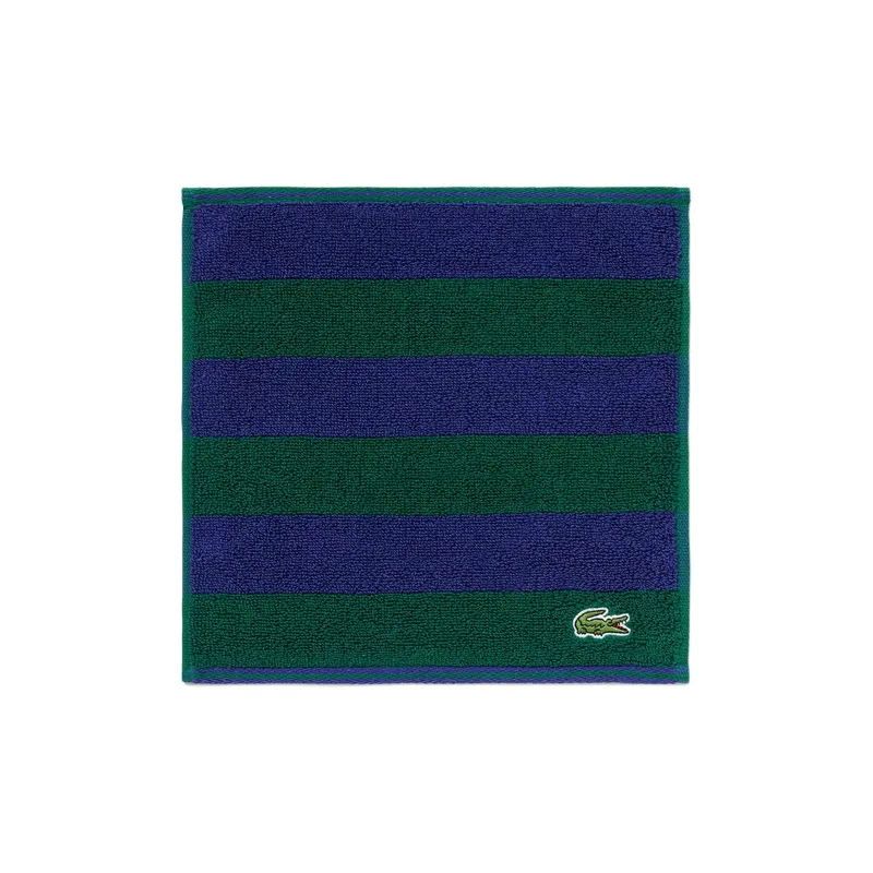 LACOSTE Towel Blue Green 23*23cm-0