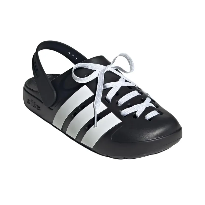 Adidas Adilette Clog 2.0 Black Cloud White-2