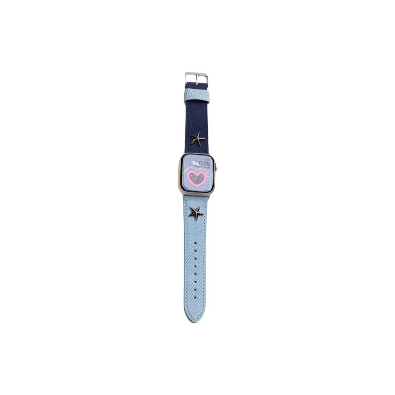 KVZUVUU Apple Compatibility Watch Band Canvas Material-9