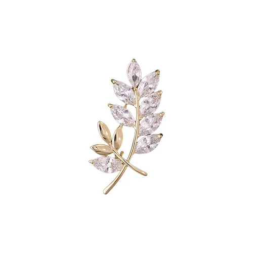 NIGHT RIDER DRIGINAL Gold Plated Copper Brooches Womens