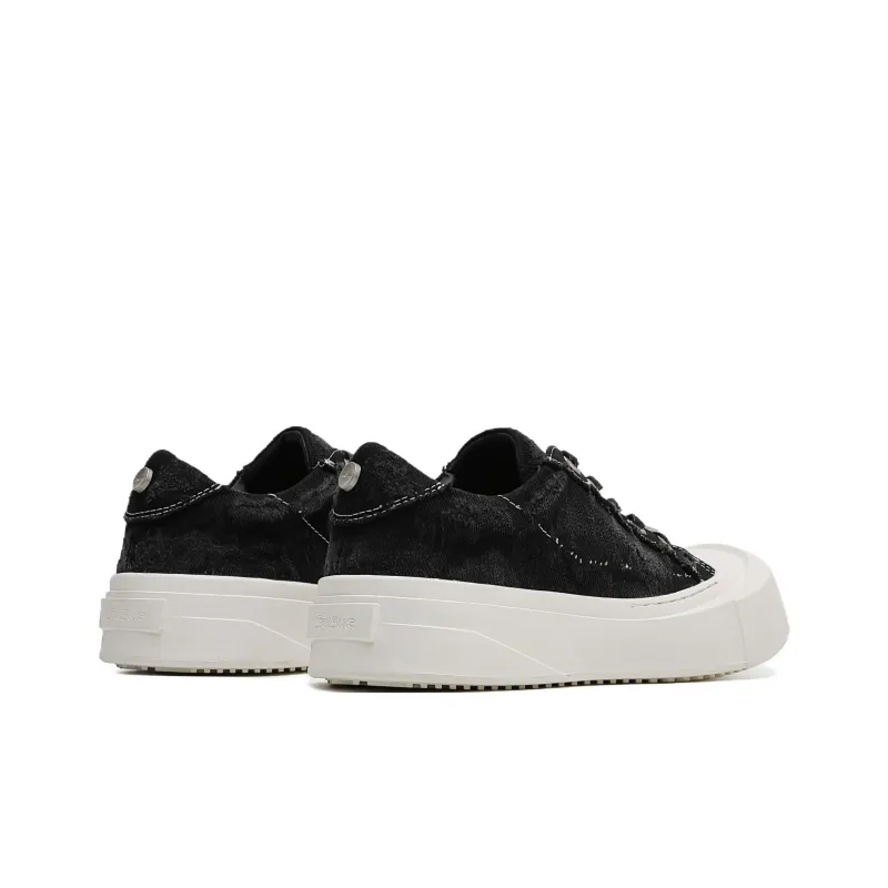 BARDILEV Low Top Skateboard Shoes Men's Black-10