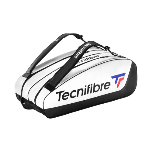 LACOSTE Tecnifibre Collaboration Polyvinyl Chloride Resin Travel Storage Bag Men's White