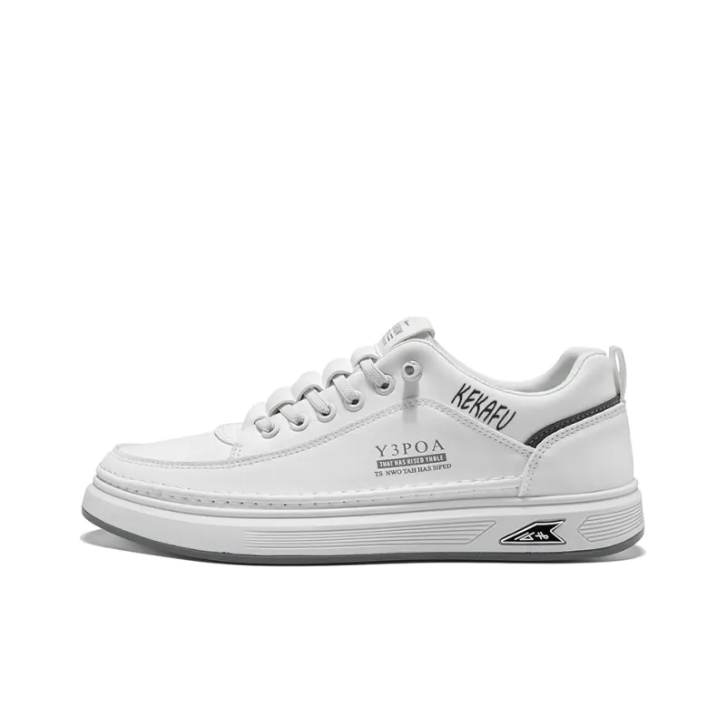 KEKAFU Slip Resistant, Abrasion Resistant, And Balanced Low Top Skateboard Shoes Men's-0