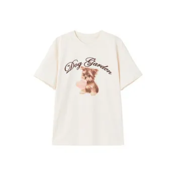 LUYOUYE Drop Shoulder Sleeve T Shirt Women's