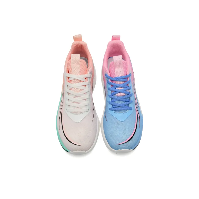 7 SEVFUN Running Shoes Unisex Low Top Blue Pink Mismatched-2