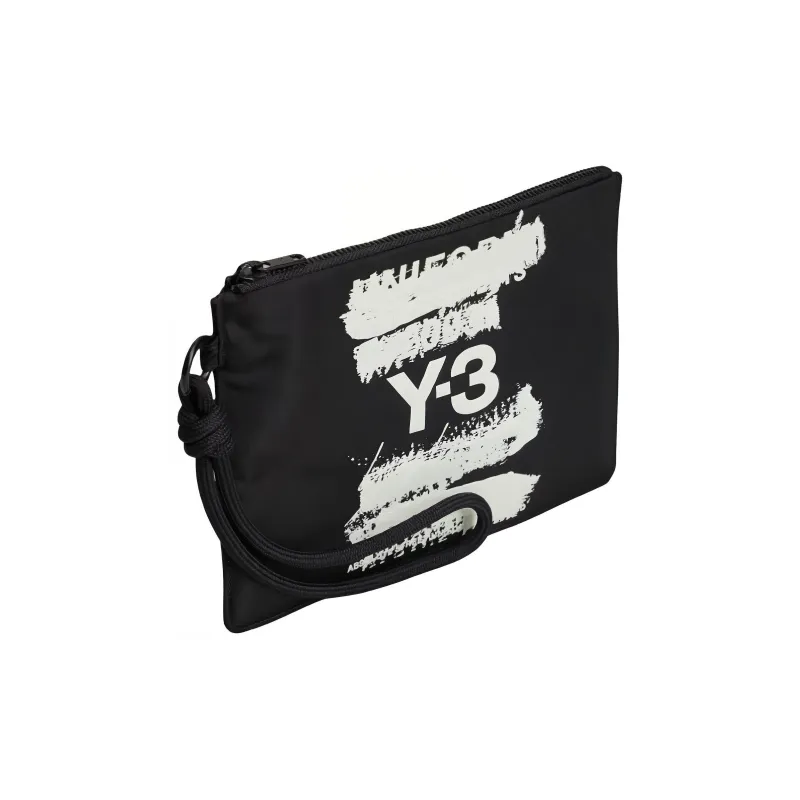 Y 3 Logo embellished Clutch Bag-1