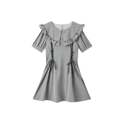 DOSOHEB Short Sleeved Dress Women's