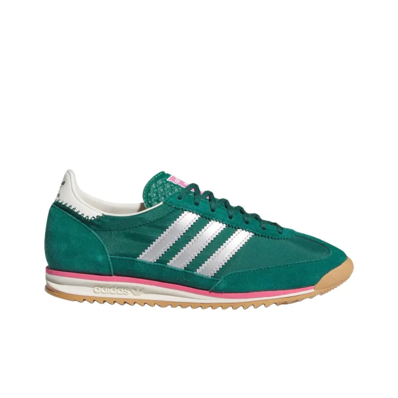 Adidas Originals SL 72 OG Anti Slip Wear Resistant Low Top Casual Shoes Women's Green-1