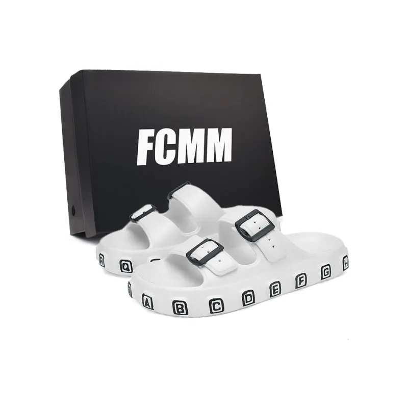 FCMM EVA Quiet Slip Resistant Abrasion Resistant Slide Slippers Men's-0