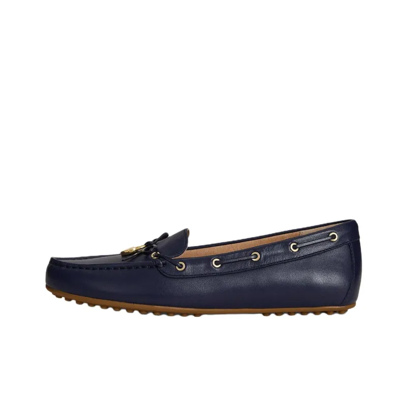 LAUREN RALPH LAUREN Wylie Gommino Loafers Women's Navy Blue-0