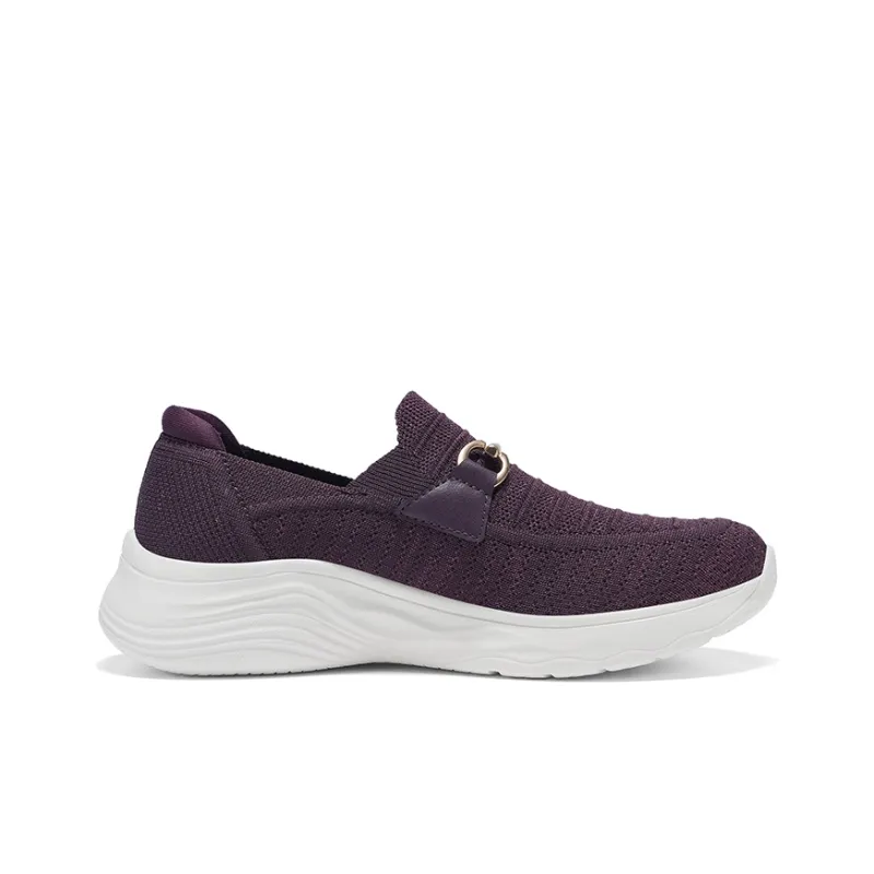 ZULIZ Casual Shoes Women's Dark Reddish Purple-4