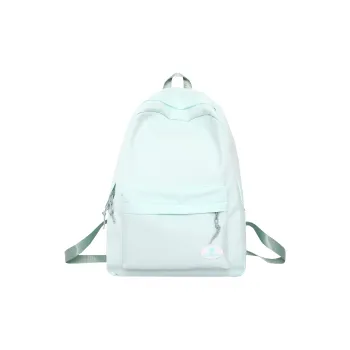 Yalu Nylon Backpack Regular Unisex Light Green/Ecru