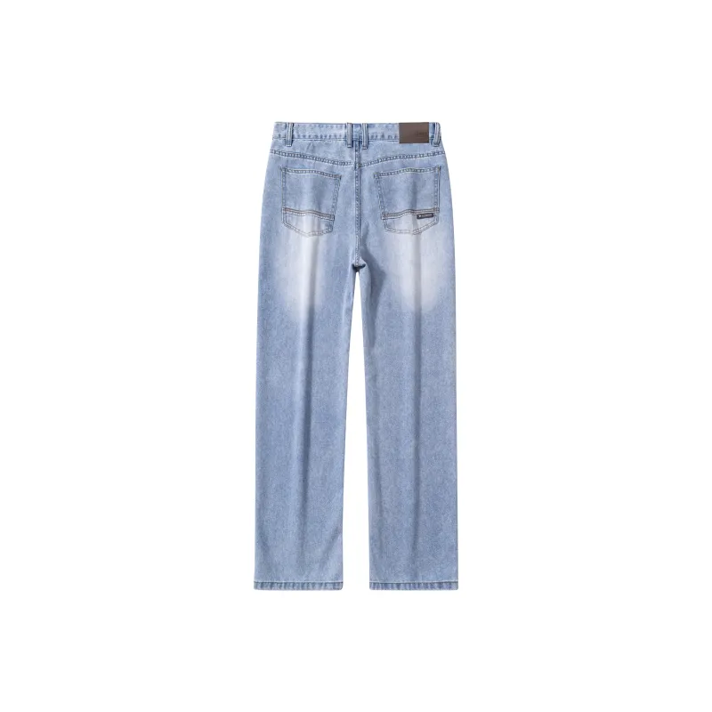Jeep Casual Pants Unisex Light Blue-1
