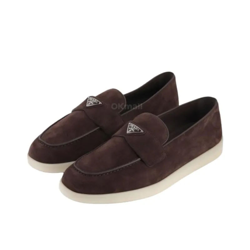 PRADA Loafers Men Brown-2