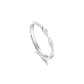 Single Women's Ring[S999 Fine Silver]