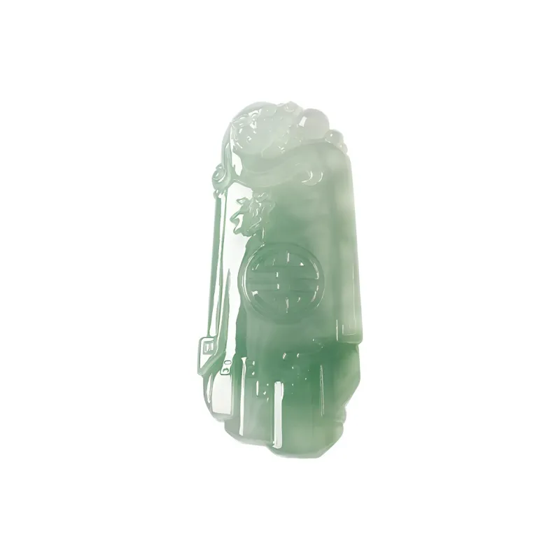 Yubo City Ice Glutinous Jadeite Pendants Unisex-0