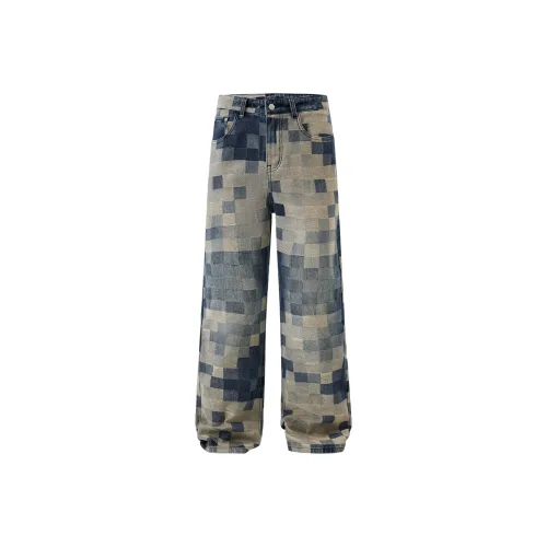 ROBINHOOD Jeans Unisex Vintage Blue