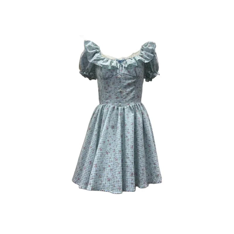 ABCMININ Short Sleeved Dress Women's-0