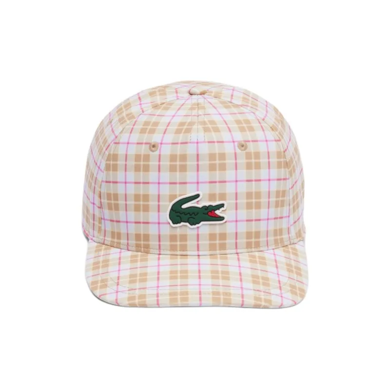 LACOSTE Polyester, Polyurethane, Silicone Baseball Caps Men's Beige-0