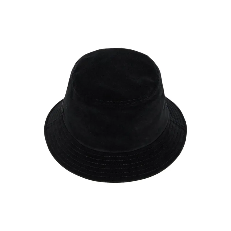 LACOSTE Cotton Bucket Hats Women's Black-2