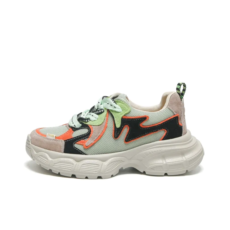 SHOUBA Low Top Chunky Sneakers Women's-0