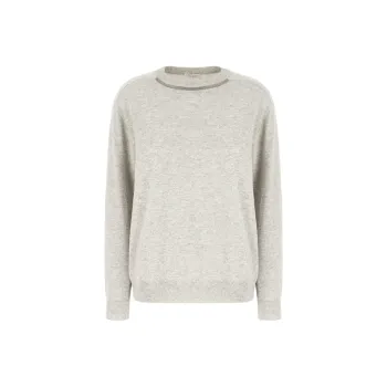 Brunello Cucinelli Bead detailed Cashmere Jumper