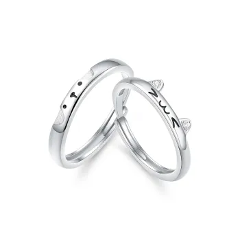 SEEPD Colored Glaze Zircon Ring Unisex