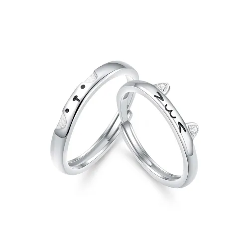 SEEPD Colored Glaze Zircon Ring Unisex