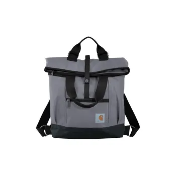 Carhartt Polyester Laptop Bag Handheld Backpack Regular Unisex Gray
