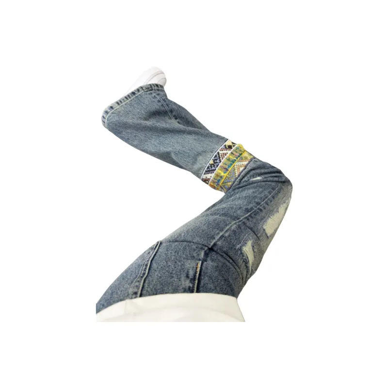 Cotton Gene Jeans Unisex Blue-1