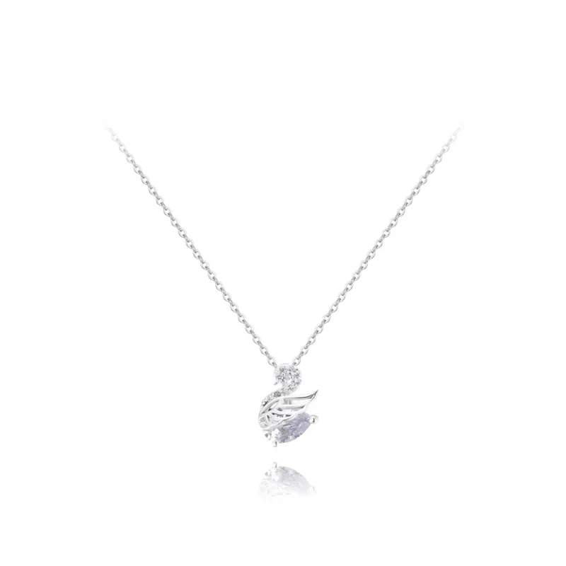 KUMET Sterling Silver Necklaces Women's-6
